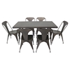 Austin Rectangular Dining Table - Antique - LMS-DT-TW-AU6032-AN