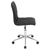 Caviar Height Adjustable Office Chair - Swivel, Black - LMS-OC-TW-CAV-BK