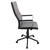 Congress Height Adjustable Office Chair - Swivel, Black - LMS-OFC-AC-CN-BK-T