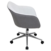 Shelton Office Chair - Gray, White - LMS-OFC-AC-SHL-GYW