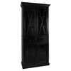 Capulet Tall Display Cabinet - 4 Doors, 2 Drawers, Black - MOES-AP-1004-02