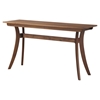 Florence Rectangular Console Table - Walnut - MOES-BC-1006-03