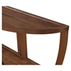 Dylan Console Table - Lower Shelf, Rustic Walnut - MOES-BC-1011-20