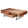 Cameron Coffee Table - 1 Drawer, Walnut - MOES-BE-1017-03