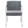 Capo Arm Chair - Gray (Set of 2) - MOES-ER-1093-80