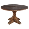 Calistoga Dining Table - Brown, Pedestal Base - MOES-KJ-1008-03