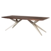 Air Loft Rectangular Dining Table - Dark Brown - MOES-LX-1007-20
