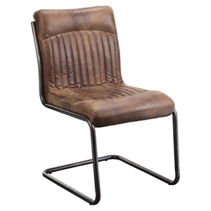 Ansel Dining Chair - Brown (Set of 2) 