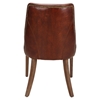 Fiona Leather Dining Chair - Brown (Set of 2) - MOES-PK-1065-20