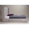 Blair 2 Drawers Bed - Cappuccino - MOES-RN-100-14