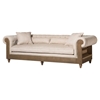 Bordeaux Upholstery Sofa - White - MOES-SX-1008-05