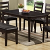 Diligence Contemporary Dining Table - Cappuccino - MNRH-I-1691