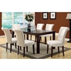 Modesty Rollback Dining Chair - Taupe, Tapered Legs (Set of 2) - MNRH-I-1666TP