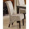 Spontaneity Rollback Side Chair - Swirls, Tan Fabric (Set of 2) - MNRH-I-1789TN
