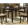 Logan Dining Table - Cappuccino Finish, Butterfly Leaf - MNRH-I-1897