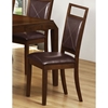 Redemption Side Chair - Brown, Tapered Legs (Set of 2) - MNRH-I-1936