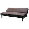 Ivan Modern Convertible Sofa - Tufted, Brown - NSI-427022