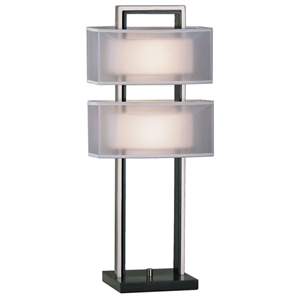 Amarillo Silver Accent Table Lamp 