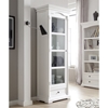 Provence Glass Cabinet - Pure White - NSOLO-CA606