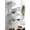 Halifax Floating Short Wall Shelf - Pure White - NSOLO-D163
