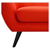 Ida Button Tufted Upholstery Sofa - Retro Orange - NYEK-223313