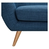 Ida Button Tufted Upholstery Sofa - Stone Blue - NYEK-223317