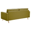 Uma Sofa - Avocado Green, Button Tufted - NYEK-223346