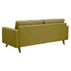 Uma Sofa - Avocado Green, Button Tufted - NYEK-223346