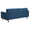 Uma Sofa - Stone Blue, Button Tufted - NYEK-223355