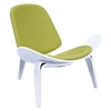 Shell Accent Chair - Avocado Green - NYEK-224432