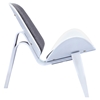 Shell Accent Chair - Steel Gray - NYEK-224435