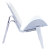 Shell Accent Chair - Milano White - NYEK-224437