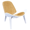 Shell Accent Chair - Aged Maple - NYEK-224443