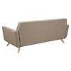 Dania Tufted Upholstery Sofa - Light Sand - NYEK-224461