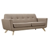 Dania Tufted Upholstery Sofa - Light Sand - NYEK-224461