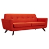 Dania Tufted Upholstery Sofa - Retro Orange - NYEK-224467