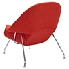 Saro Upholstered Chair - Lava Red - NYEK-225505