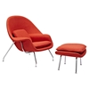 Saro Upholstered Chair - Lava Red - NYEK-225505