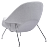 Saro Upholstered Chair - Glacier White - NYEK-225509