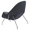 Saro Upholstered Chair - Charcoal Gray - NYEK-225510