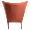 Bjorn Button Tufted Upholstery Chair - Retro Orange - NYEK-445547