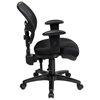 Pro-Line II ProGrid Back Ergonomic Task Chair with Adjustable Padded Armrests - OSP-29024