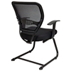 Space Seating 55 Series Professional Mesh Seat Visitor's Chair - OSP-5505