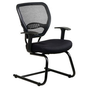 Space Seating 55 Series Professional Mesh Seat Visitors Chair 