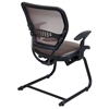Space Seating 55 Series Deluxe Latte AirGrid Seat and Back Visitor's Chair - OSP-5585