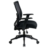 Space Seating 67 Series Professional AirGrid Back and Black Mesh Manager's Chair - OSP-6733