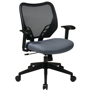 Space Seating 81 Series Blue Mist VeraFlex Seat and AirGrid Back Managers Chair 