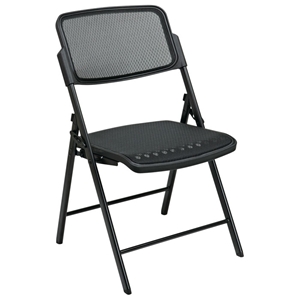 Pro-Line II Folding Deluxe ProGrid Black Chair 