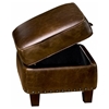 Bradford II Club Chair - Nail Heads, Coventry Brown Leather - OHF-2530-01COVBRW