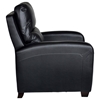 Brice Contemporary Recliner Chair - Royal Black Leather - OHF-738-10ROYBLK